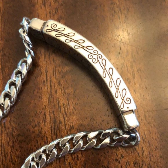 Brighton Follow Your Heart inspirational bar bracelet - Picture 5 of 8